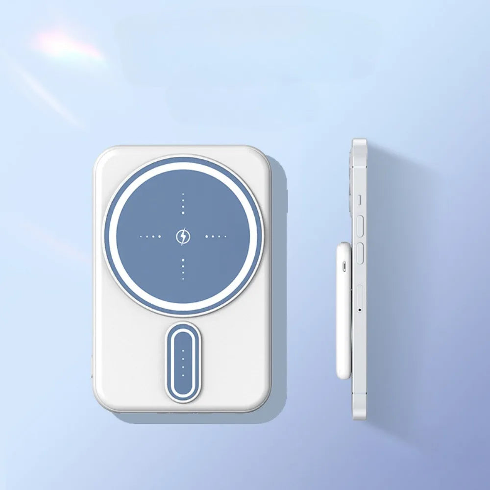 Slim Magnetic Power Bank- 5000mAh & 10,000mAh for Iphone Magsafe